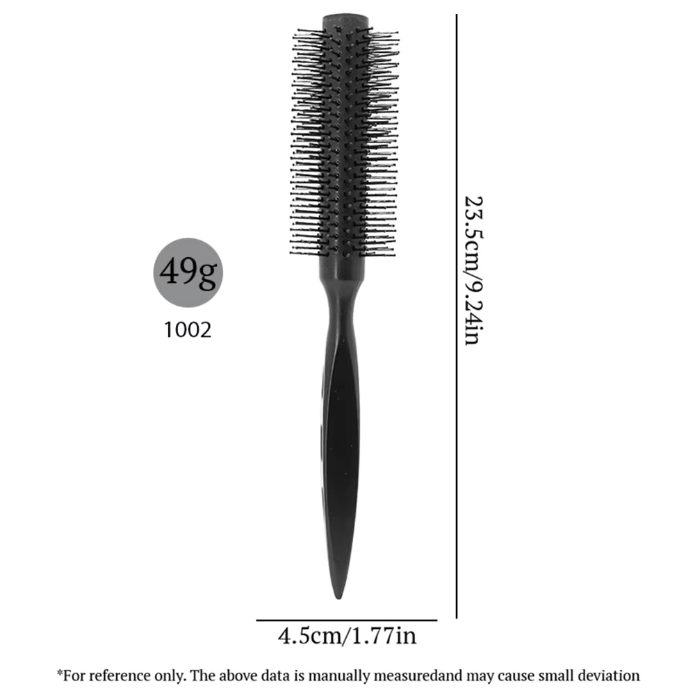 4 Sizes Professional Massage anti Static Hair Brush round Barrel Hair Curling Brush Women Hairdressing Salon Styling Hair Tools