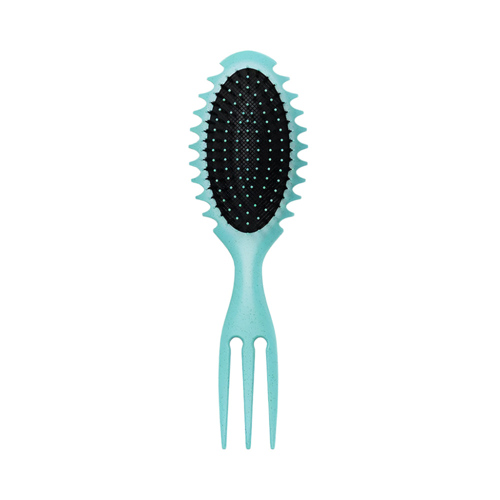 Natural Bristle Curling Comb Wheat Straw Material Define Styling Brush Air Bag anti Static Comb Detangling Hair Brush Hair Tools