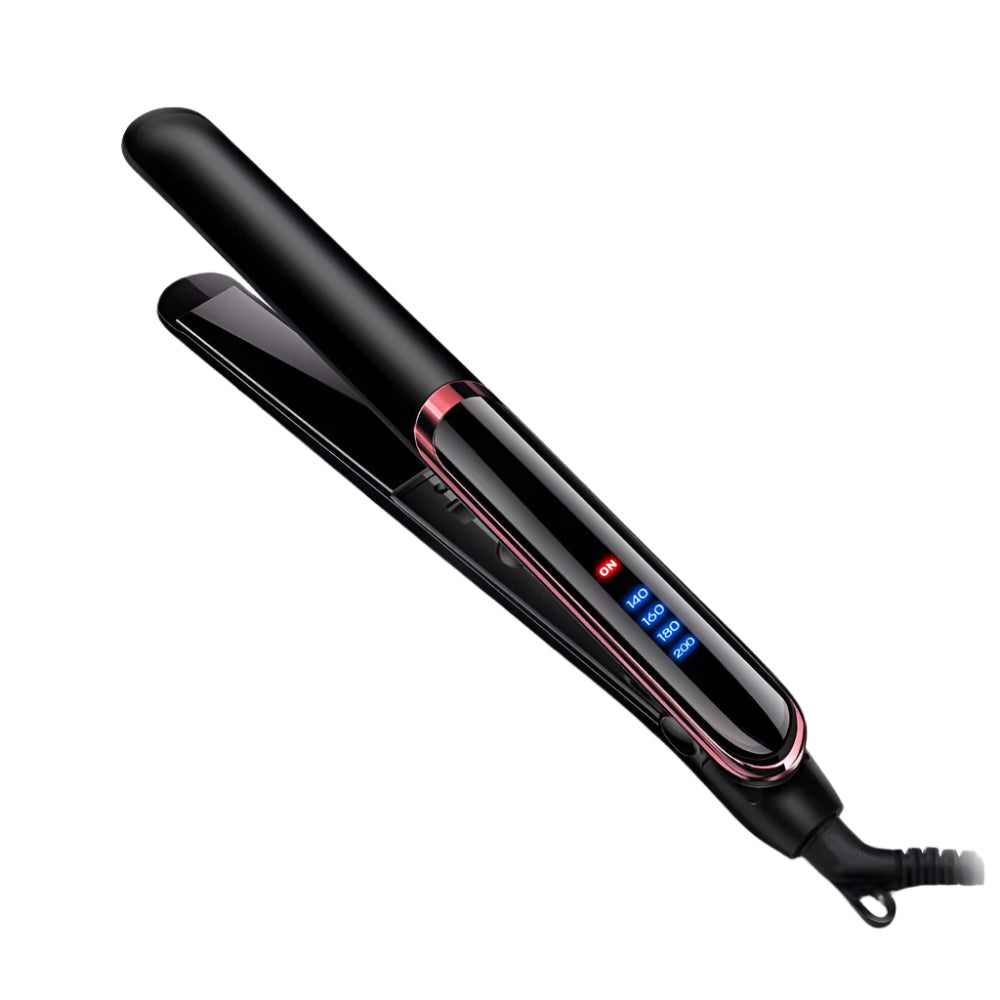 Professional Beauty Hair Tools Hair Straightener Curler Flat Iron Negative Ion Infrared LED Display Hair Straighten Curling Iron