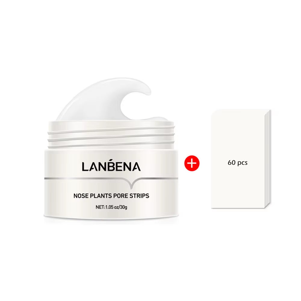 LANBENA Acne & Blackhead + Paper Nose Mask (60 pcs)