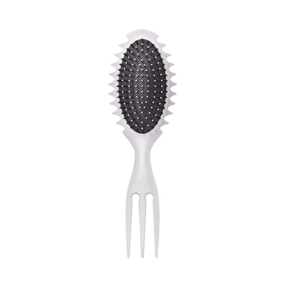 Natural Bristle Curling Comb Wheat Straw Material Define Styling Brush Air Bag anti Static Comb Detangling Hair Brush Hair Tools